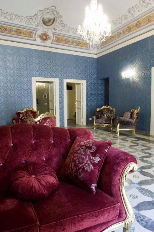 Posezení v ubytování Grana Barocco Art Hotel