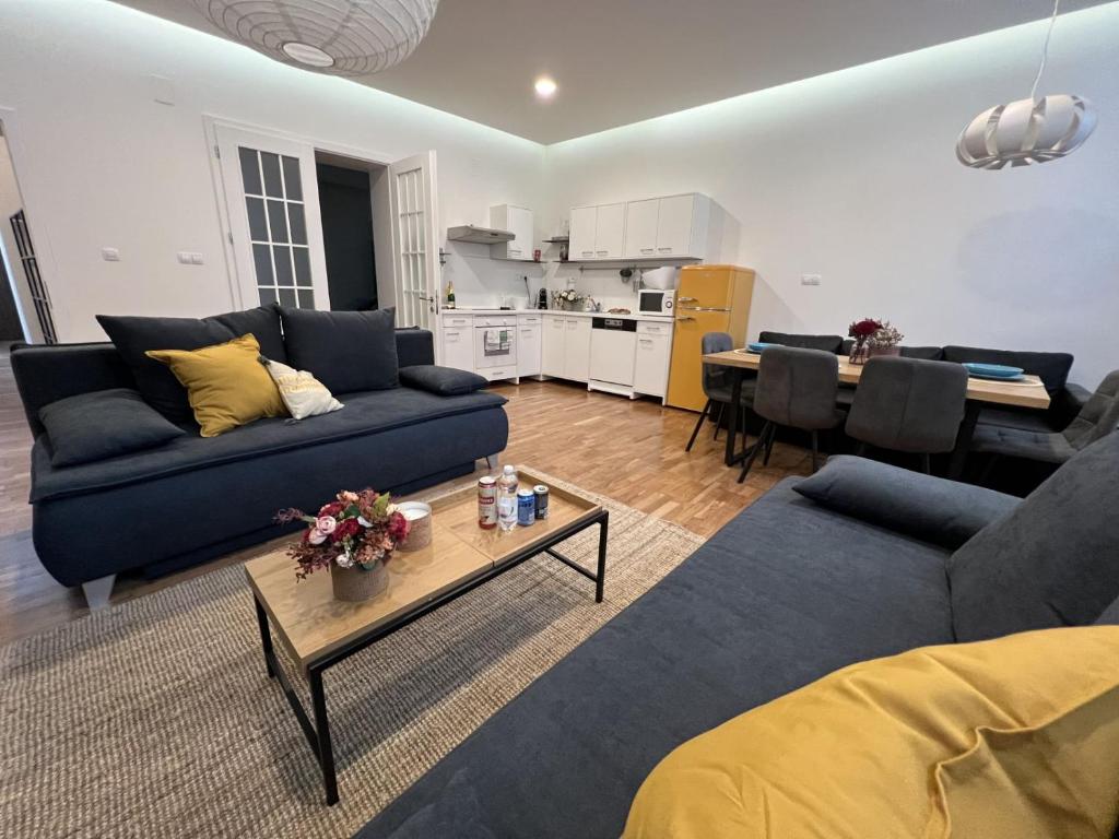 Posezení v ubytování FLEXIHOME sk - Design City - top Location close city centre - big squared