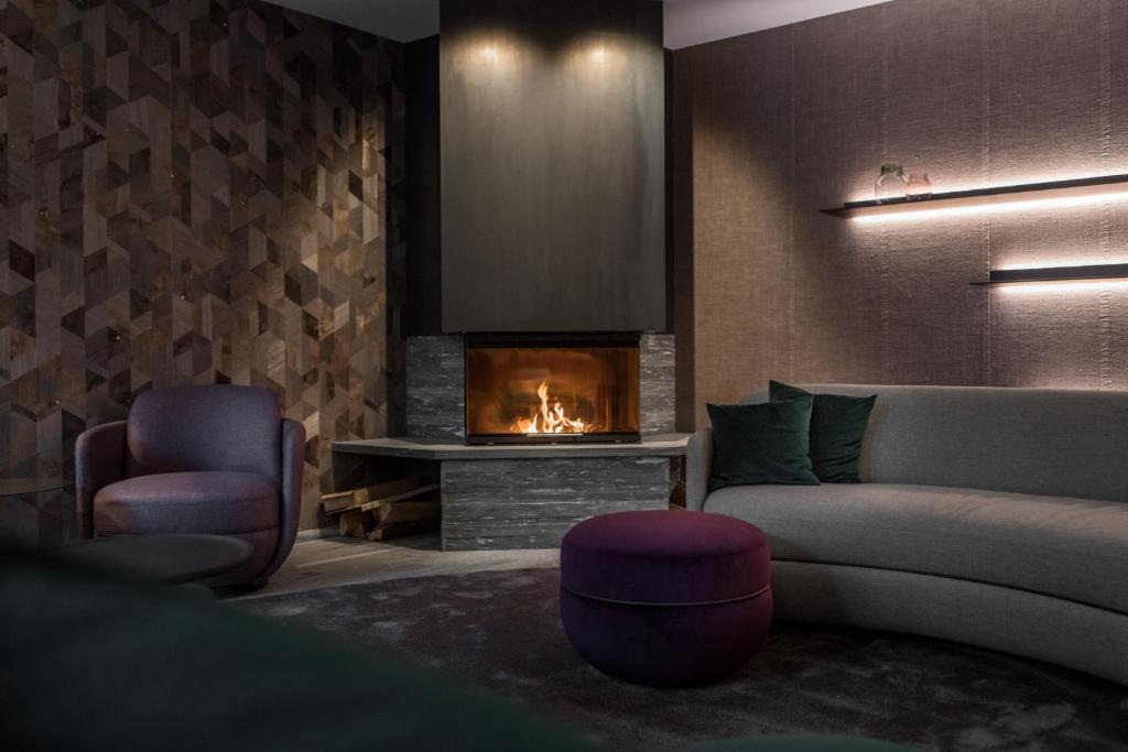 Posezení v ubytování Hotel Arlberg Lech