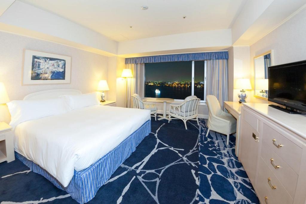 Postel nebo postele na pokoji v ubytování InterContinental Yokohama Grand by IHG