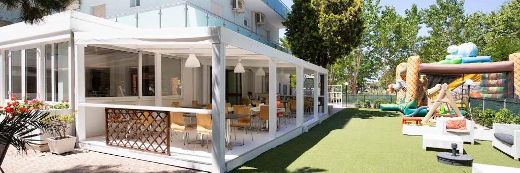 Zahrada ubytování Hotel Helios