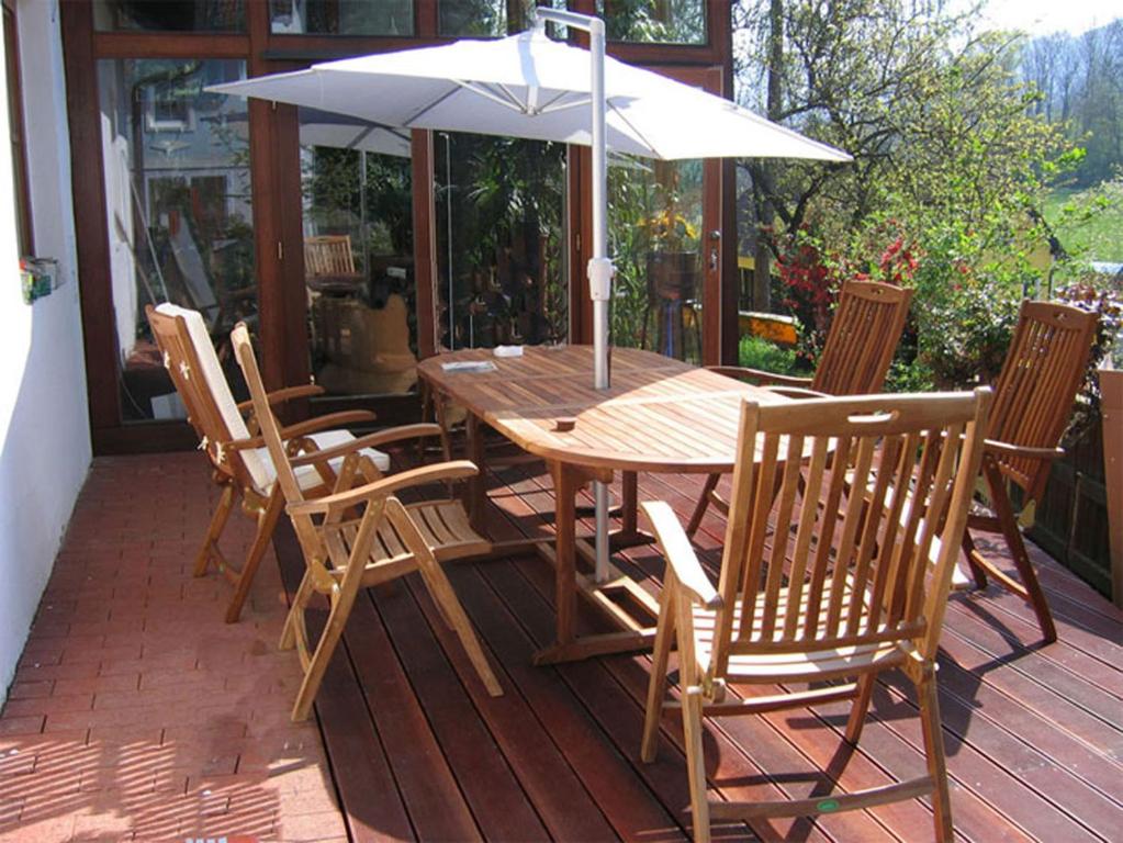 Patio nebo venkovní prostory v ubytování Landhaus Wachau