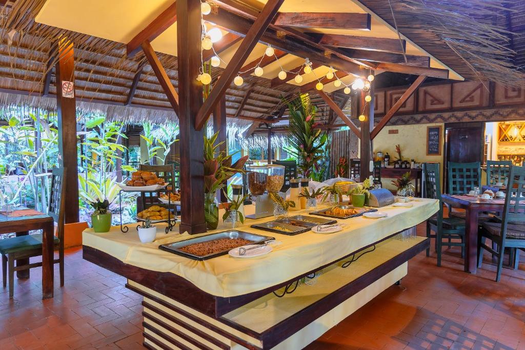Restaurace v ubytování Shawandha Lodge