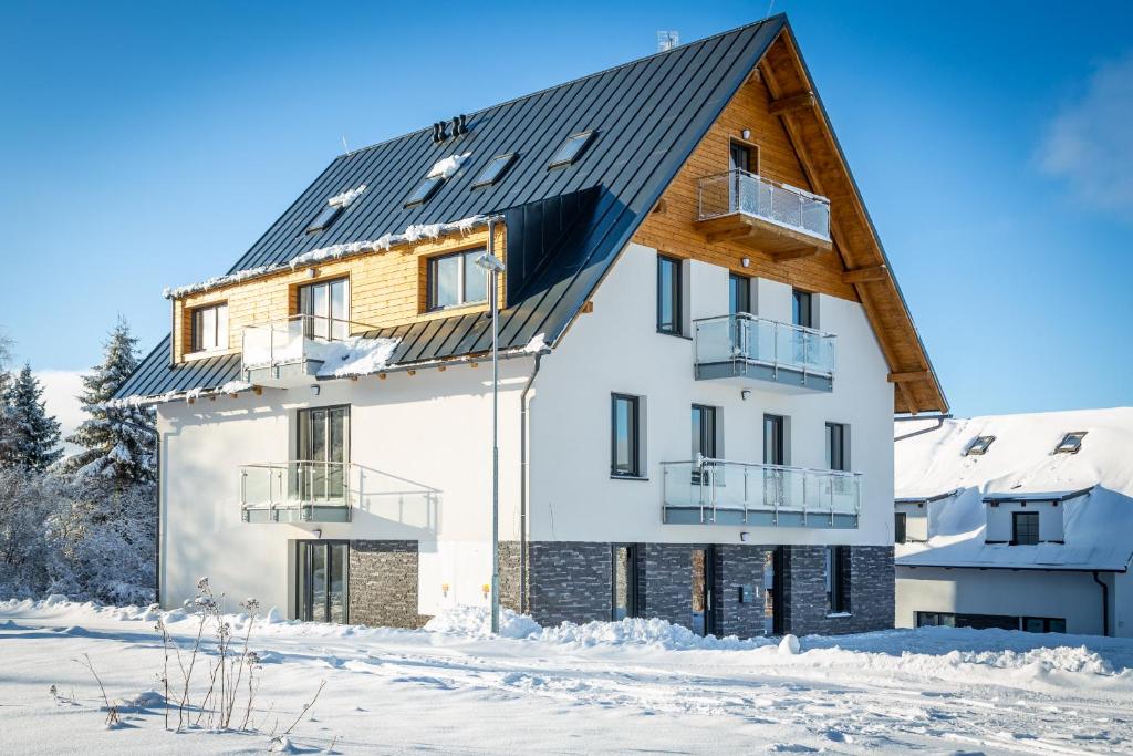 Budova, kde se apartmán nachází
