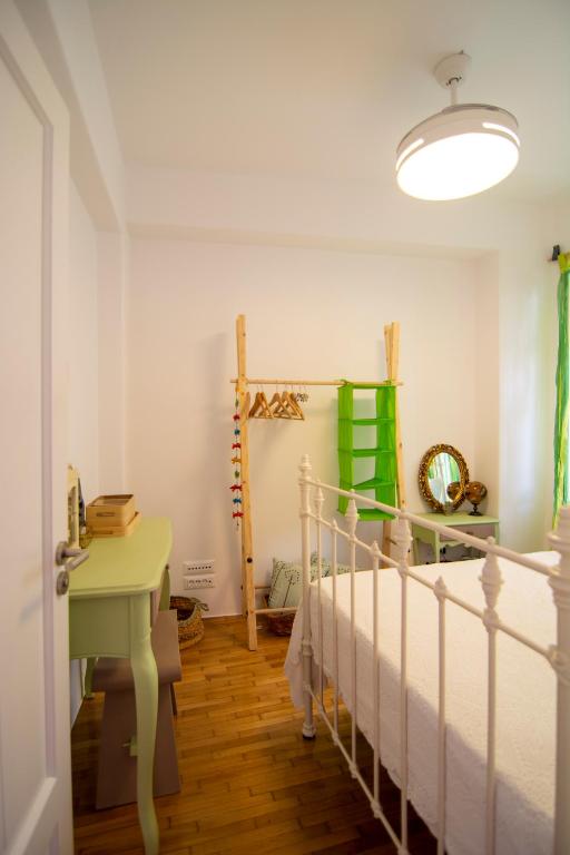 Posteľ alebo postele v izbe v ubytovaní Quartano Paros Residence