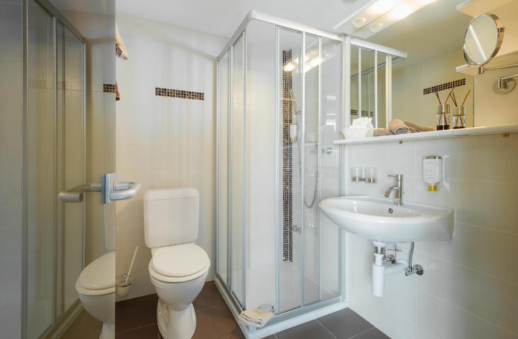 Koupelna v ubytování Relais Bayard