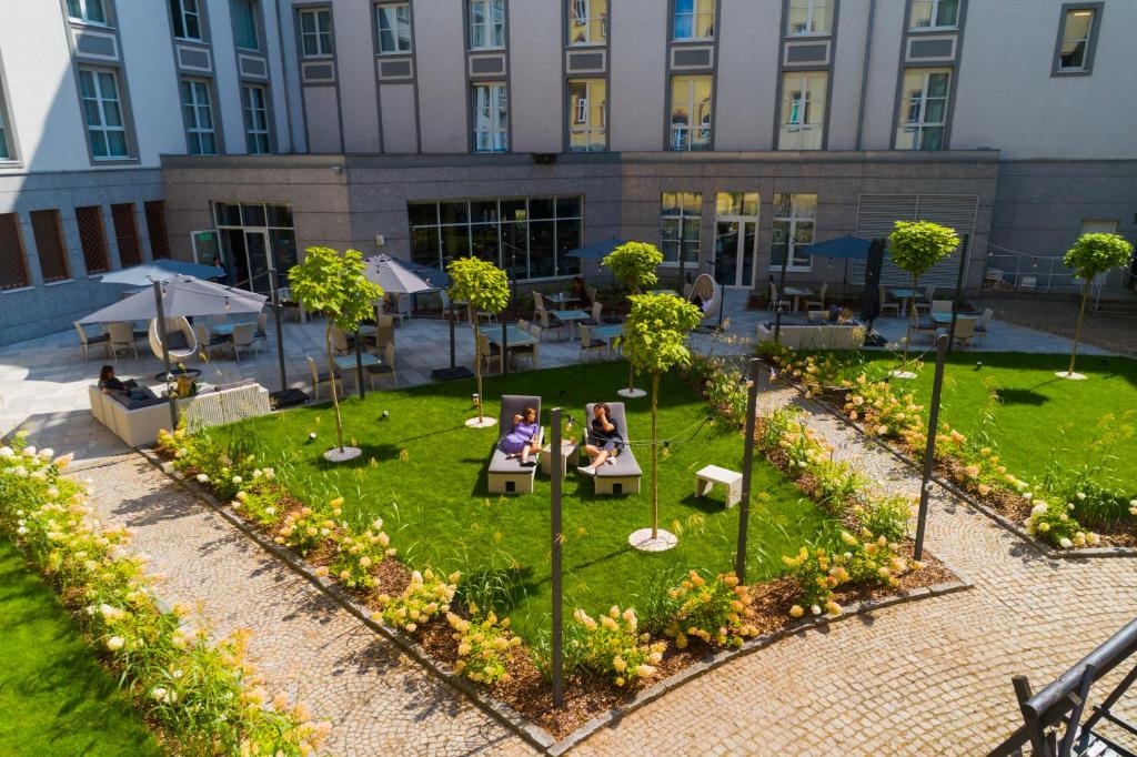 Zahrada ubytování Radisson Blu Hotel Wroclaw