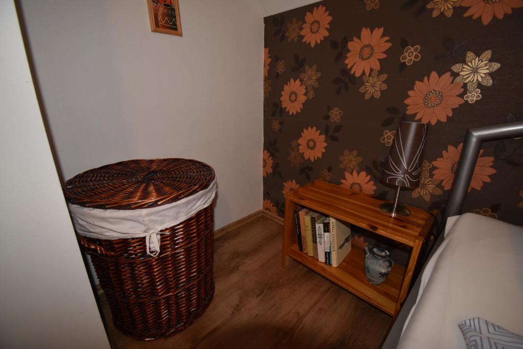 Postel nebo postele na pokoji v ubytování Apartmány Sněženka