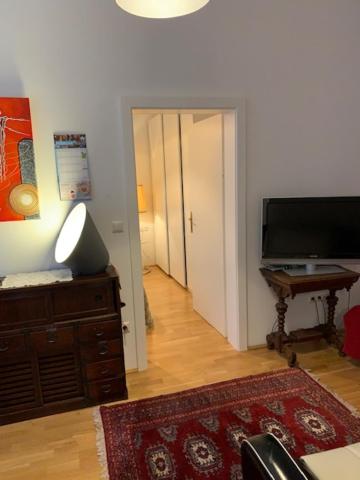 Televízia a/alebo spoločenská miestnosť v ubytovaní Villa Pazelt Top3