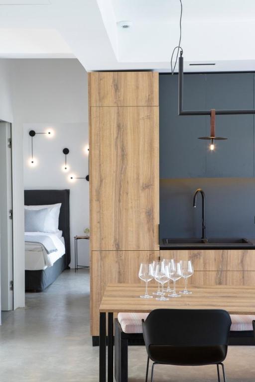 Posteľ alebo postele v izbe v ubytovaní High-end Villa Faos "One"
