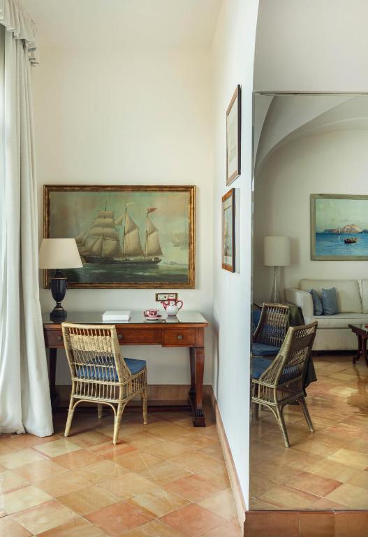 Posezení v ubytování Caruso, A Belmond Hotel, Amalfi Coast