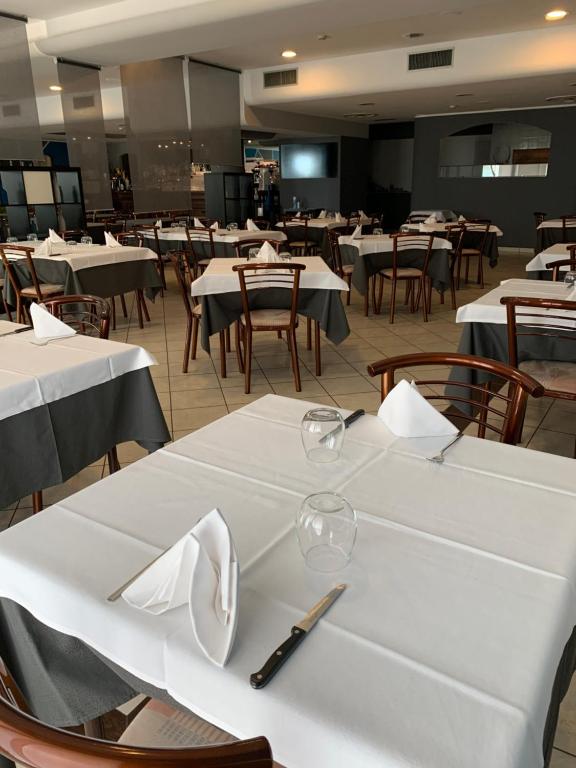 Restaurace v ubytování Hotel Bussana