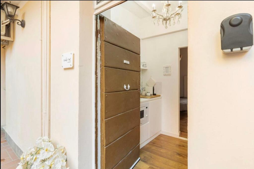 A kitchen or kitchenette at Carolina’SNest in Trastevere
