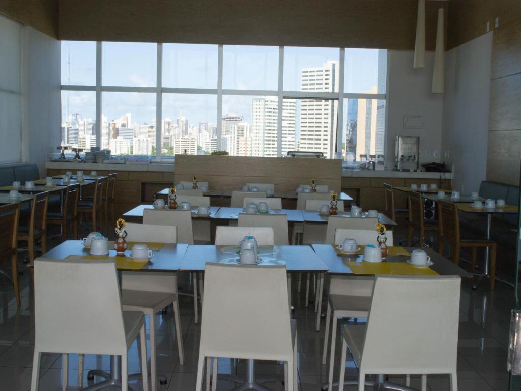 Restaurace v ubytování Iguatemi Business & Flat by Avectur