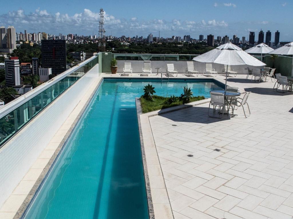 Bazén v ubytování Iguatemi Business & Flat by Avectur nebo v jeho okolí