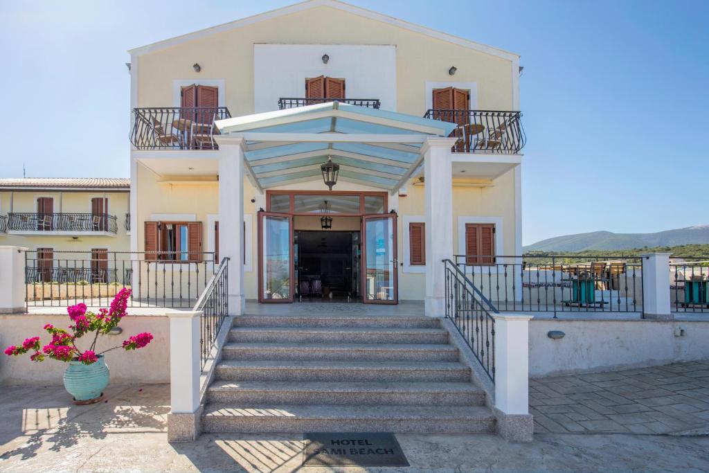 Exteriér nebo vchod ubytování Sami Beach Hotel