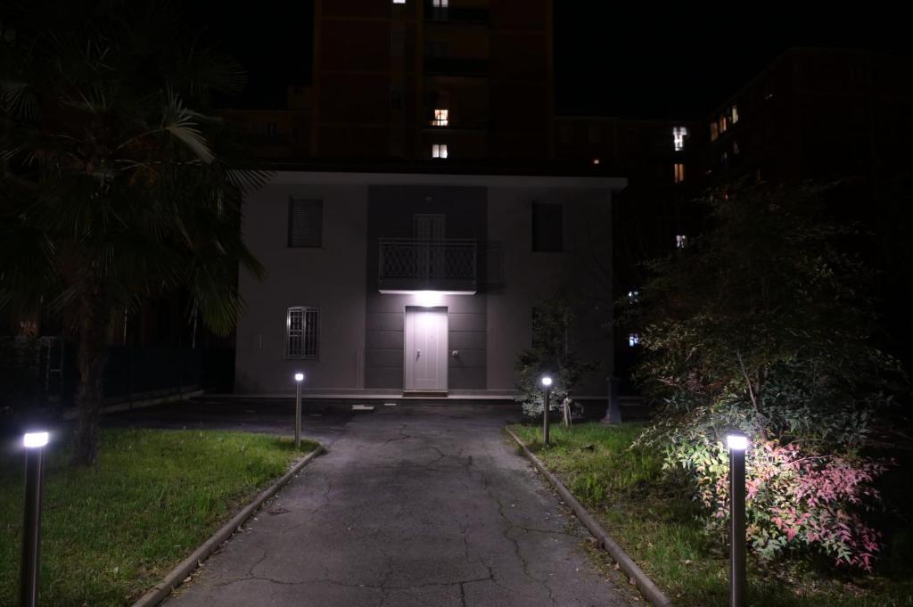 Budynek, w którym mieści się apartament