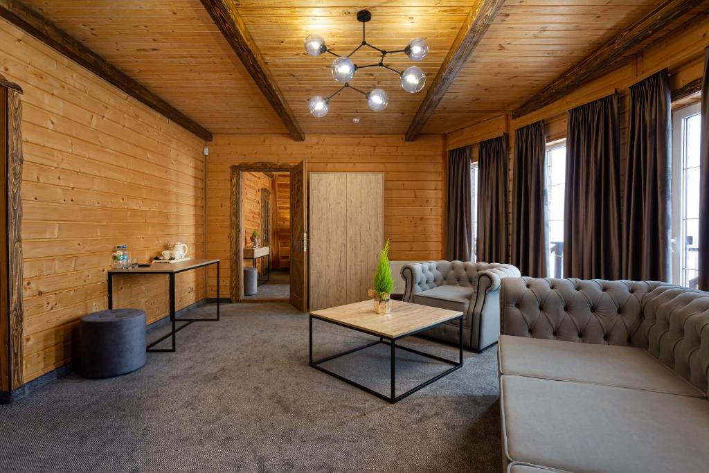 Posezení v ubytování SVOI Hotel