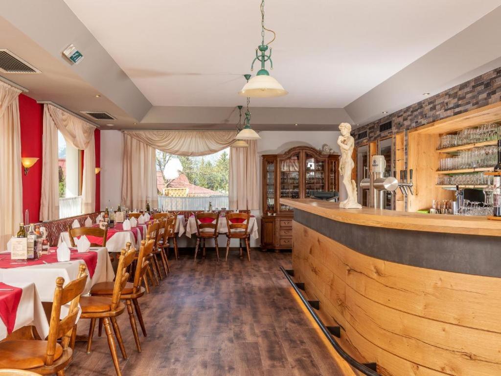 Lounge nebo bar v ubytování Gästehaus Angerer