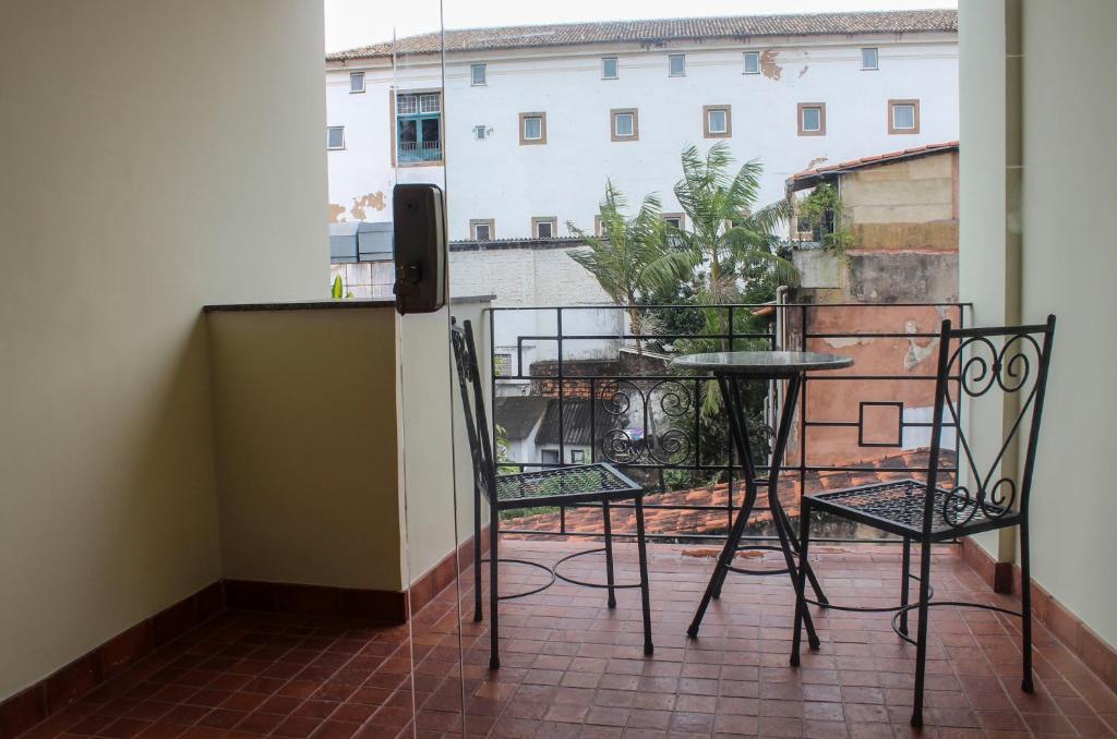 Balkón nebo terasa v ubytování Hotel Cruz do Pascoal