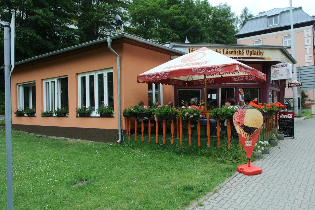 Budova, kde se hotel nachází