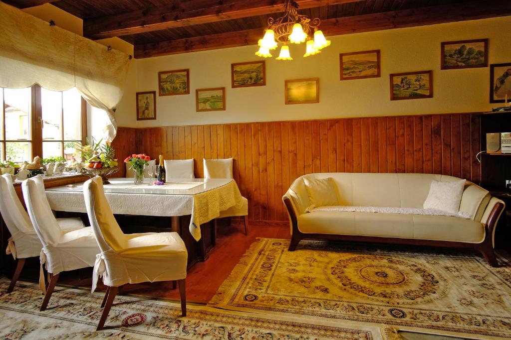 Posezení v ubytování Apartmánový dom Slniečko