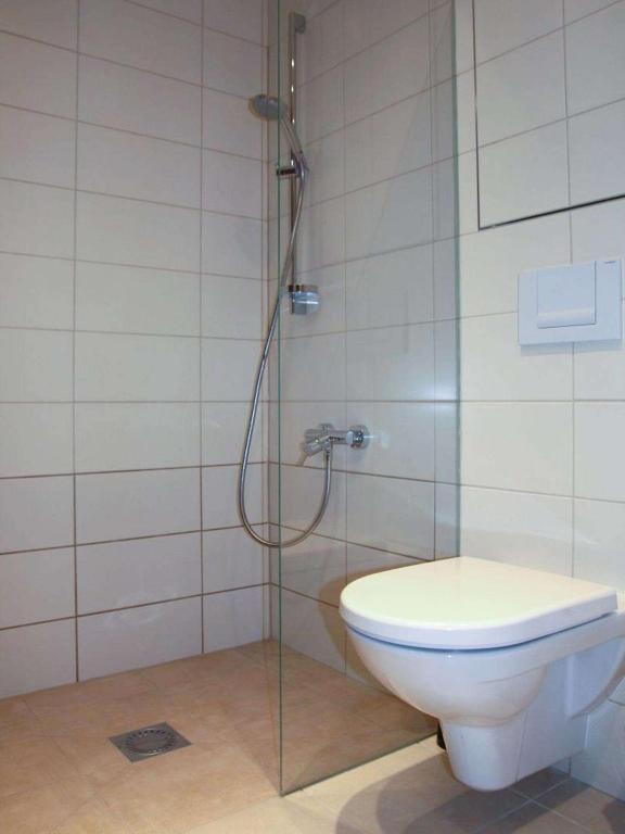 Koupelna v ubytování Apartmán Medvědín 110