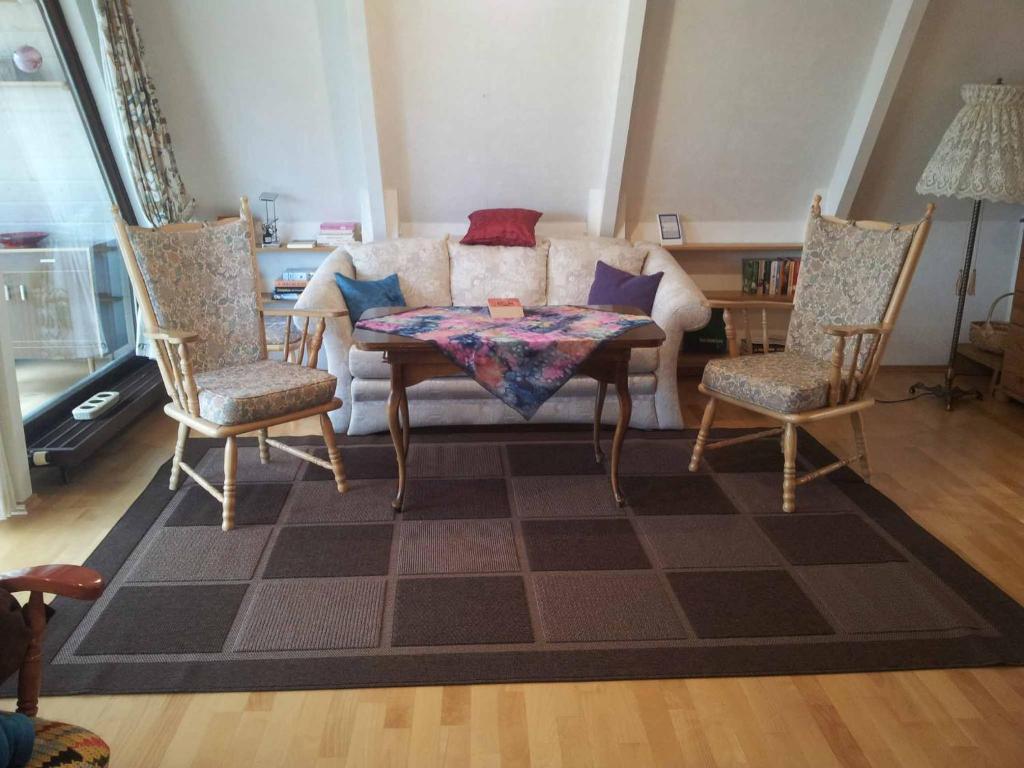 Posezení v ubytování Ferienhaus Düperthal