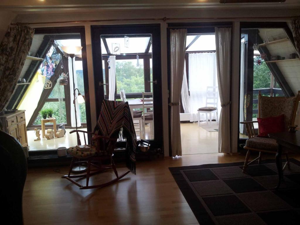 Posezení v ubytování Ferienhaus Düperthal