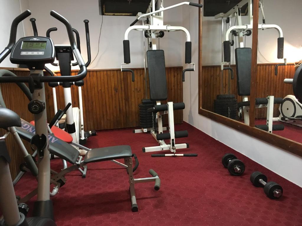 Centrum fitness w obiekcie Aktiv pihenés apartman