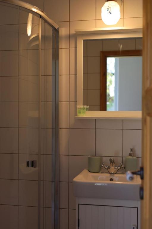 Koupelna v ubytování La Bobul Apartments