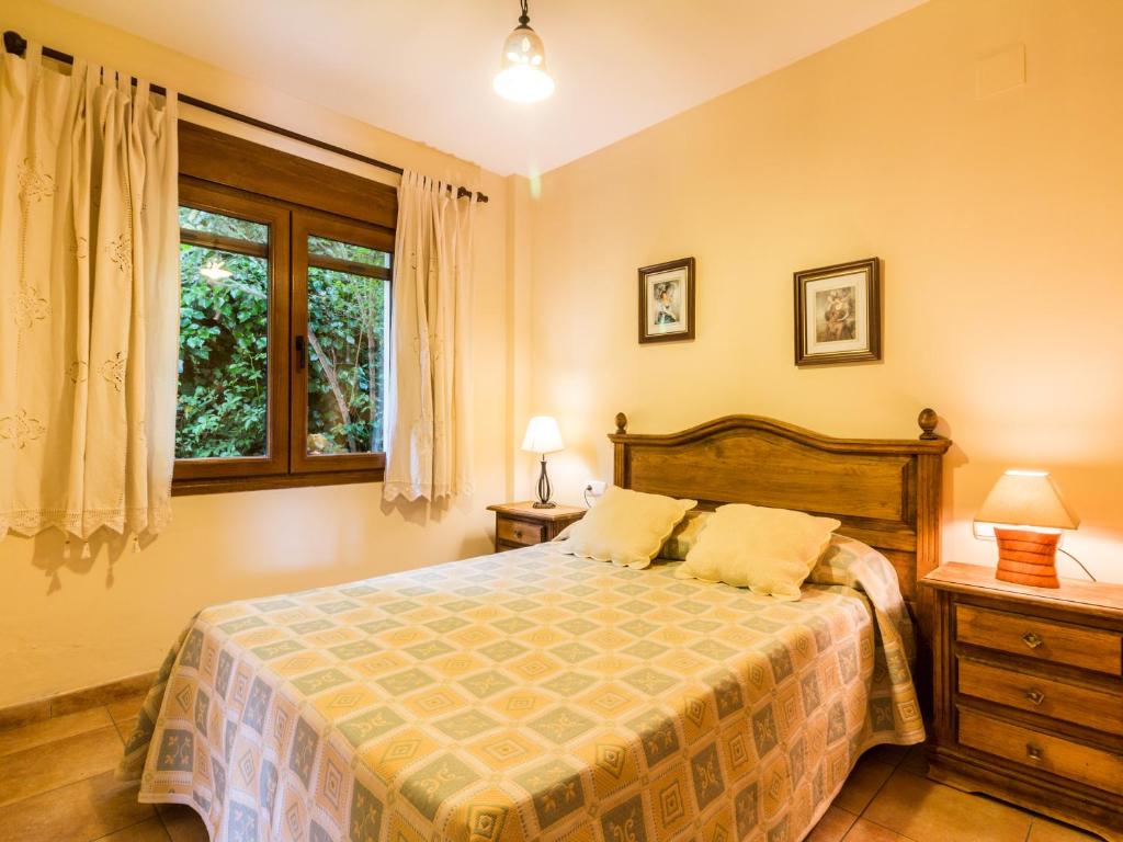 Postel nebo postele na pokoji v ubytování Camino de los molinos
