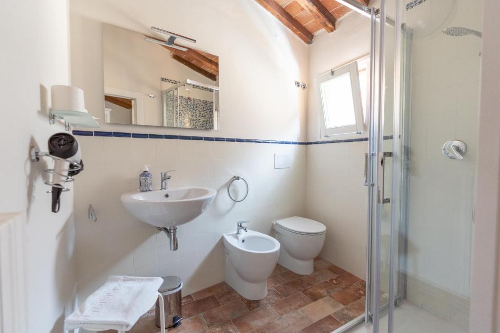Łazienka w obiekcie Albergo Centrale
