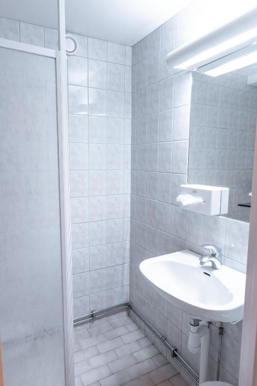 Koupelna v ubytování Hotel Fars Hatt