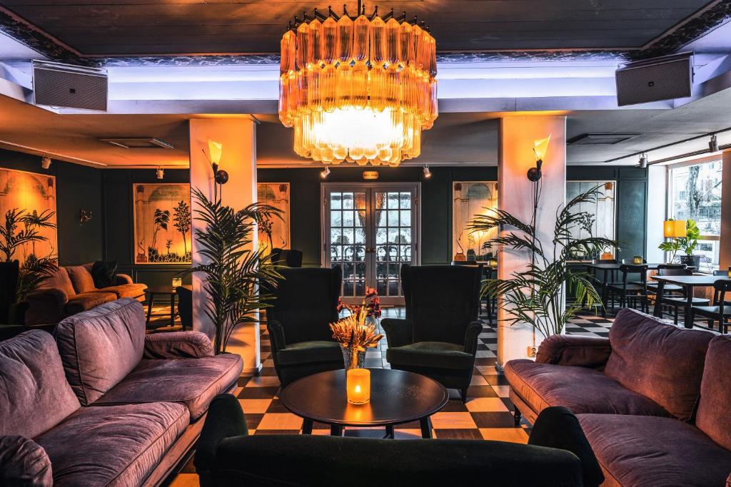 Posezení v ubytování Hotel Fars Hatt