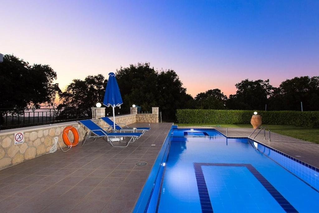 The swimming pool at or close to Aphrodite Villa
