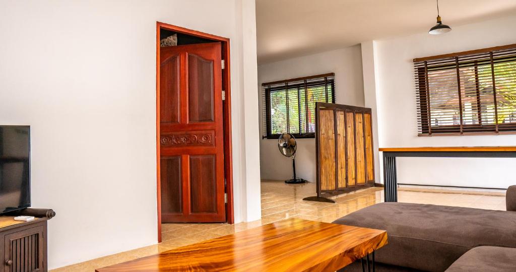 Posezení v ubytování Aqua Suites