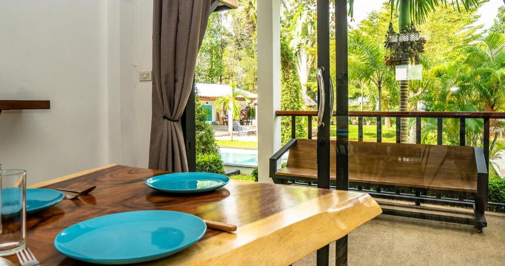 Balkón nebo terasa v ubytování Aqua Suites