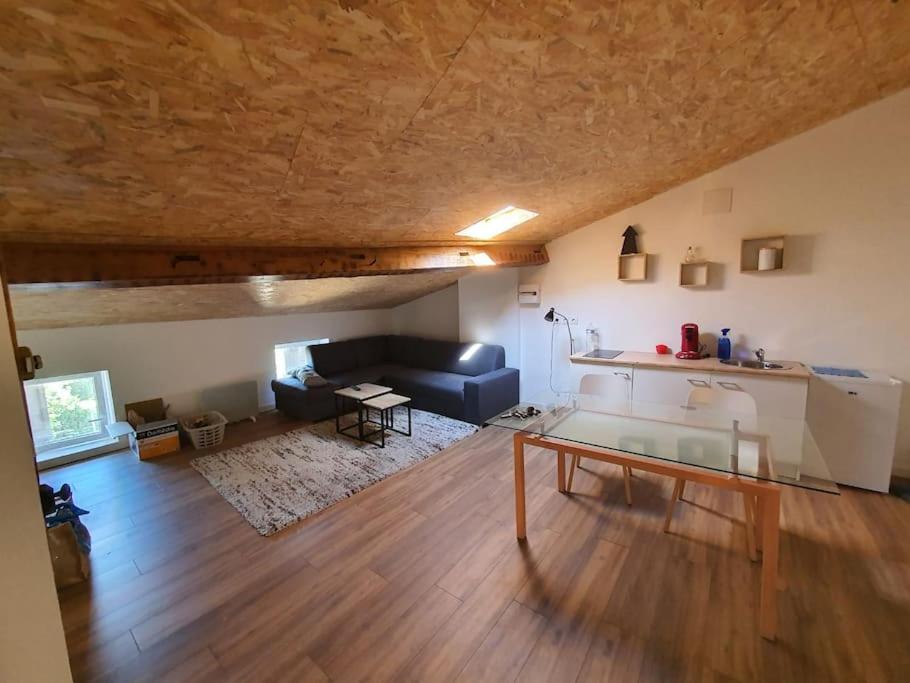Posezení v ubytování LOFT DU GET