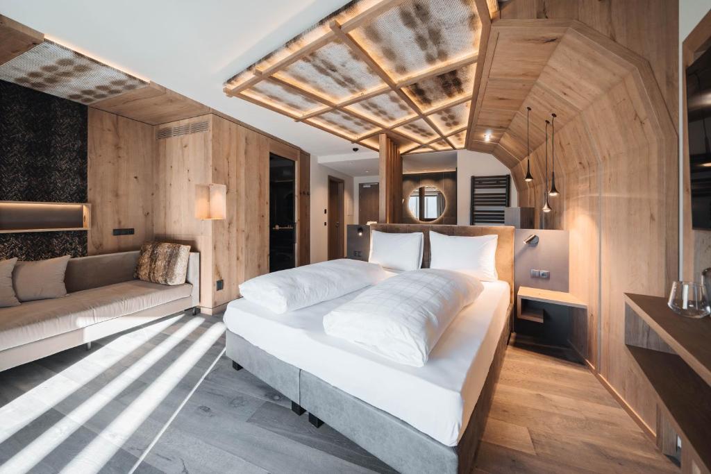 Posezení v ubytování Leitgam luxury Hotel for two