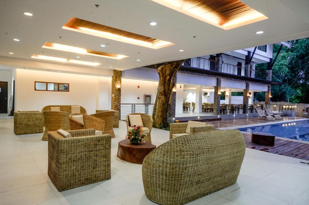 Bazén v ubytování Marianne Hotel nebo v jeho okolí