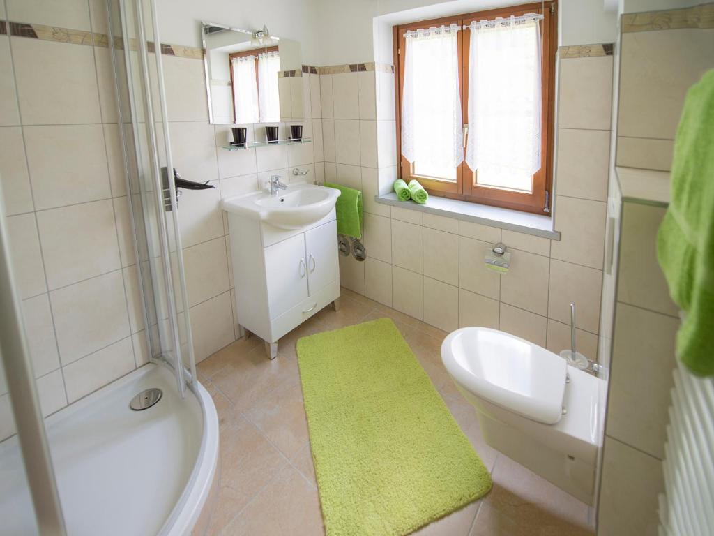 Kúpeľňa v ubytovaní Appartement Bergmeister