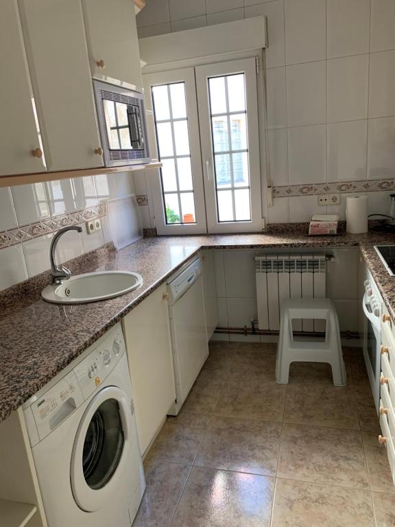 Una cocina o zona de cocina en El balcón de Araceli