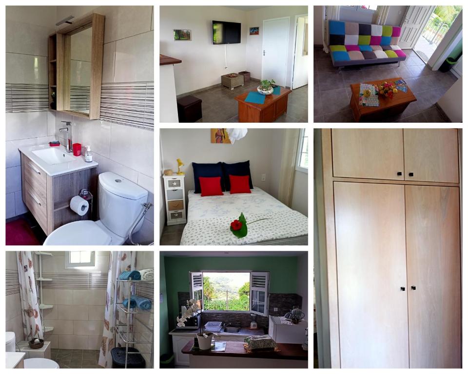 Fotografie z fotogalerie ubytování T2 Échappée belle Sainte-Marie Kybo Karaib Location pkg Mtgne Cosy v destinaci Sainte-Marie
