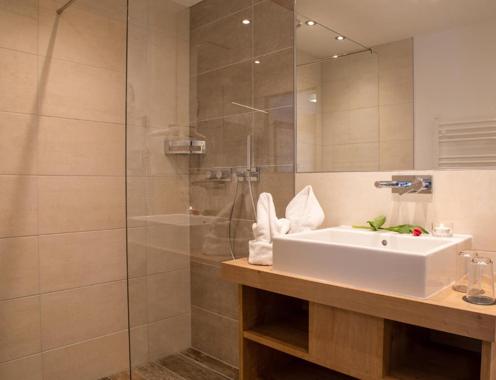 Kúpeľňa v ubytovaní Hotel Victoria