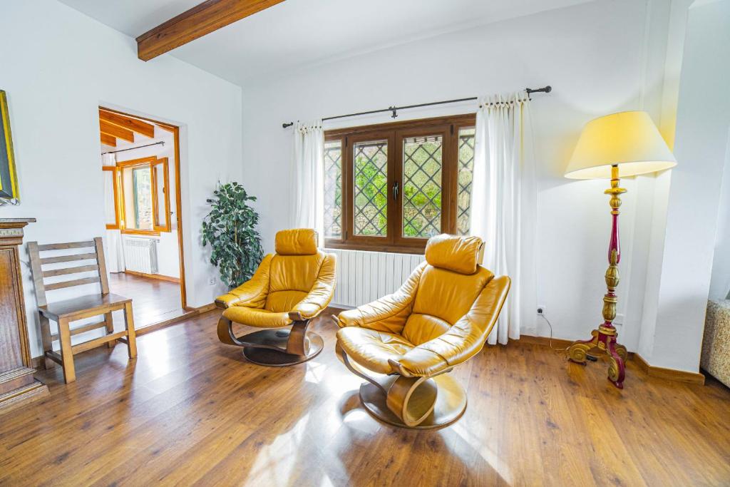 Posezení v ubytování Villa Ca na Quarta
