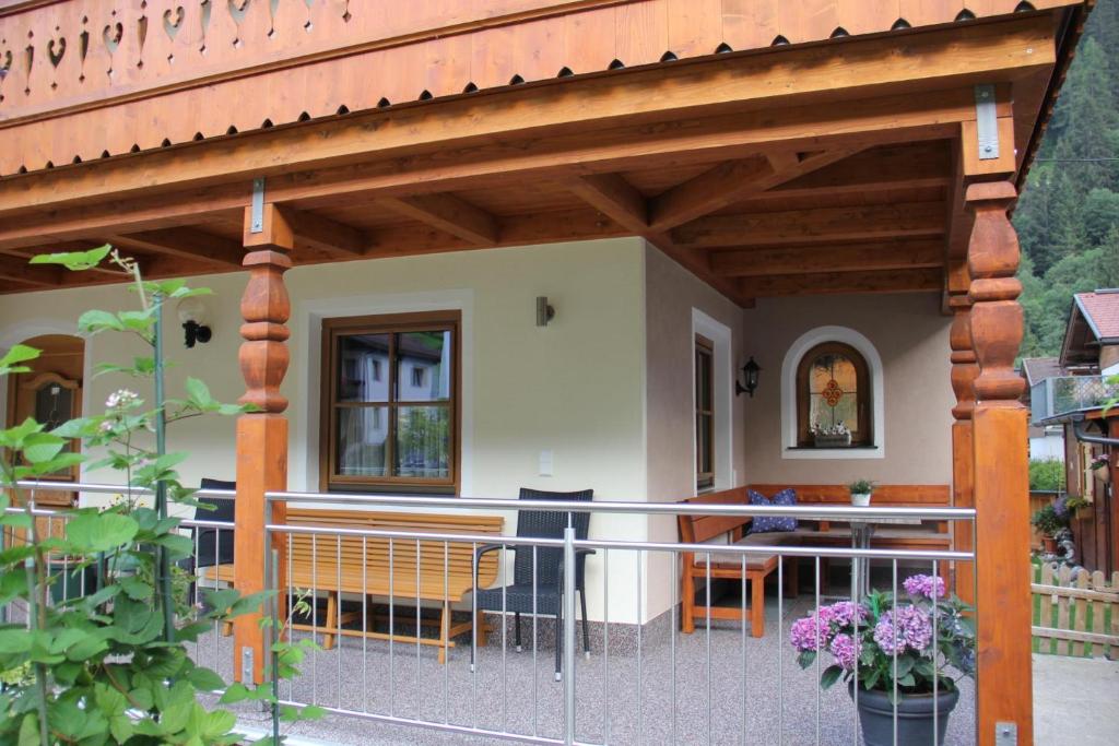 Balkón nebo terasa v ubytování Friedheim, Haus
