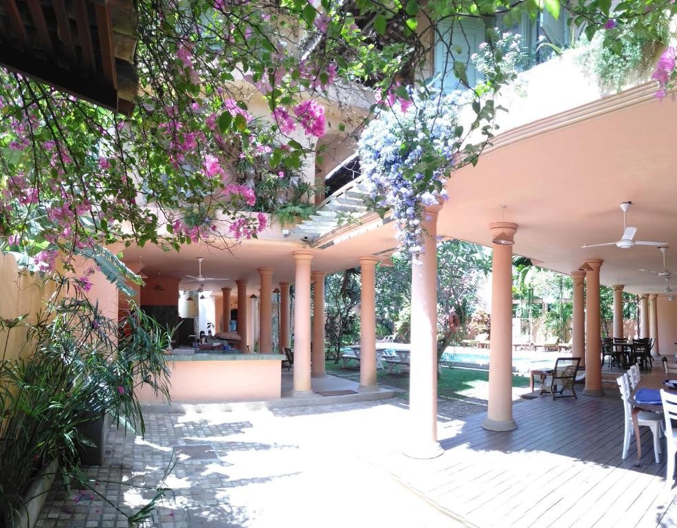 Zahrada ubytování Casa Maria