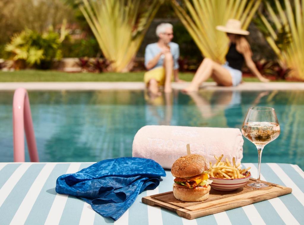 Nápoje v ubytování Tropical Hotel St Barth