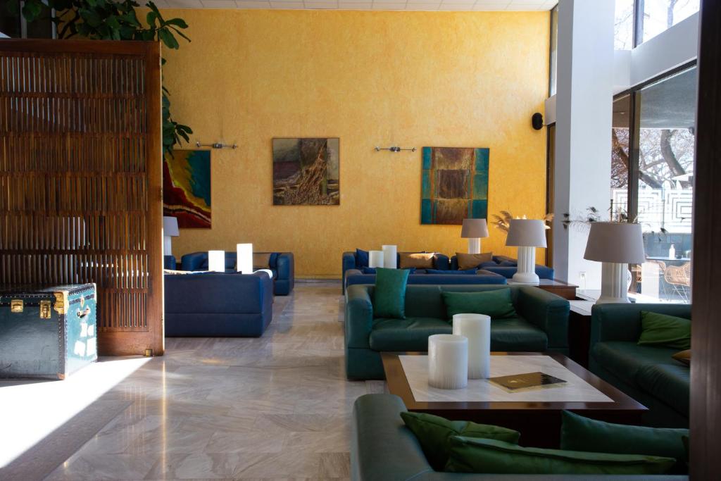 Posezení v ubytování LEPANTO BEACH HOTEL